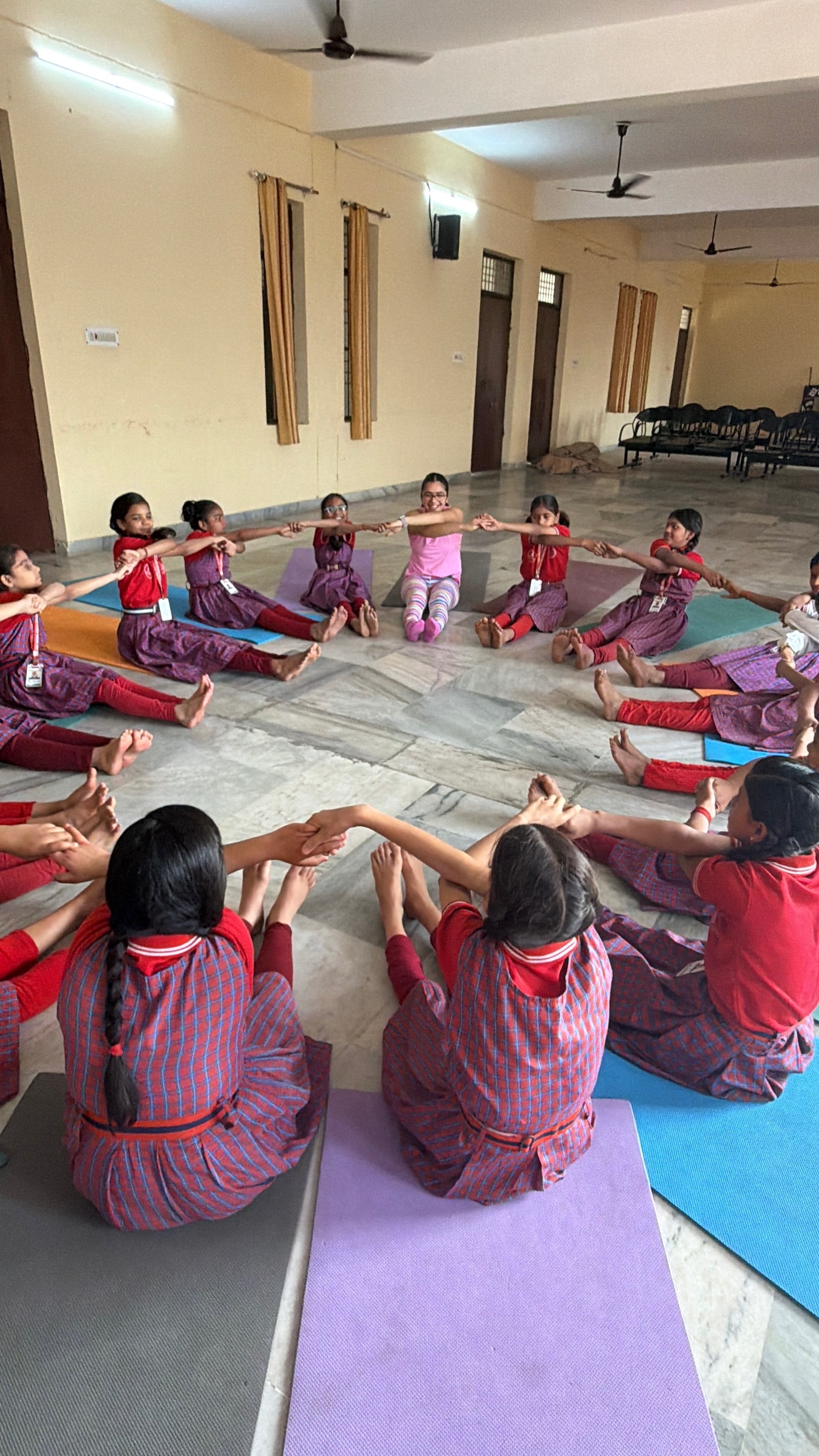 Driving through Uttar Pradesh on the Youth for Yoga India Journey 2026