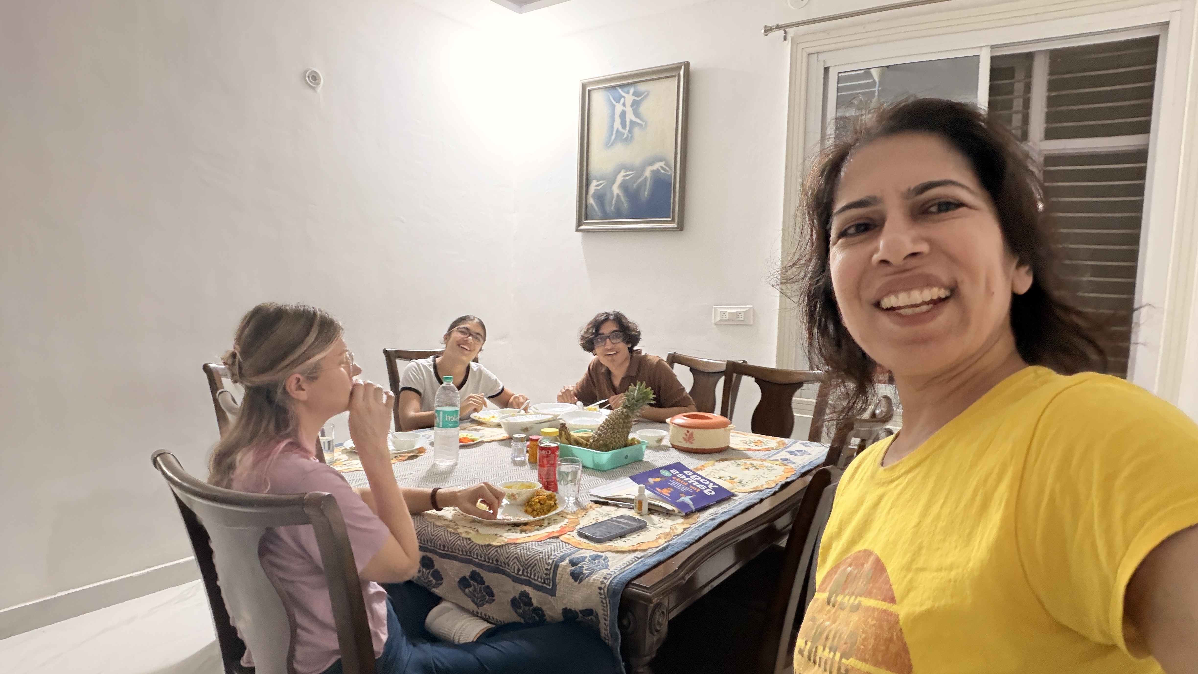 The guest house in Ferozabad where the Youth for Yoga team stayed during their India Journey